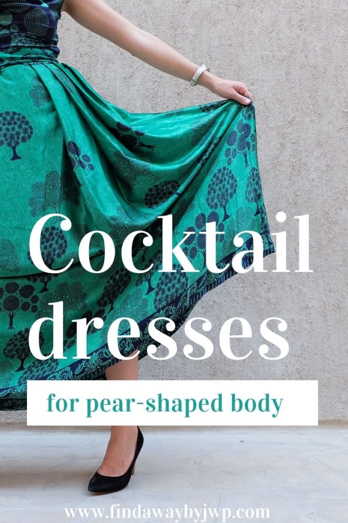 Cocktail dresses for pear-shaped body - Find A Way by JWP