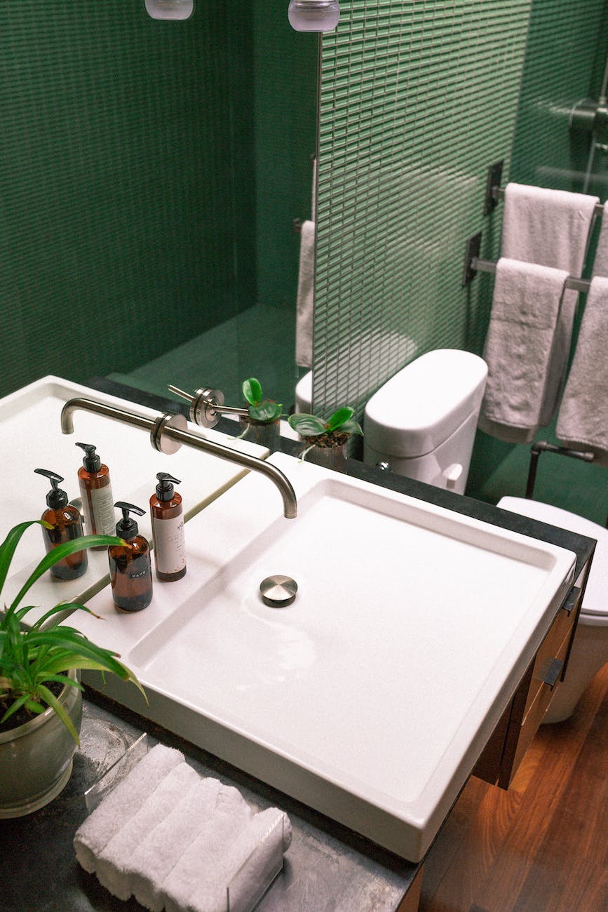 Sage green bathroom accessories - bathroom - Find A Way by JWP  Green  bathroom accessories, Green bathroom decor, Bathroom accessories design
