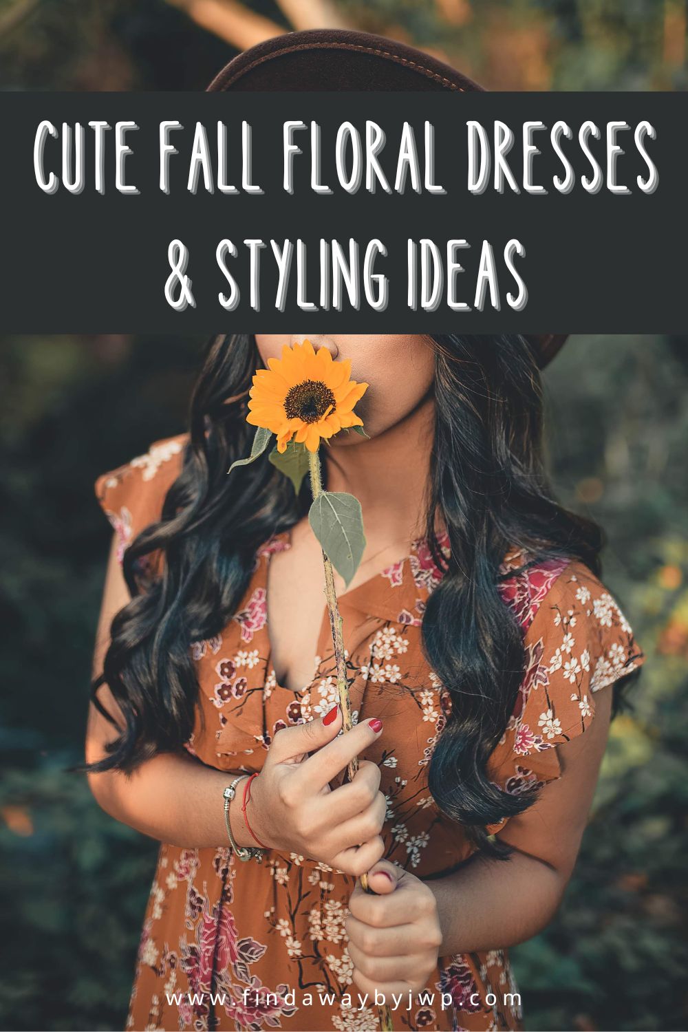 Fall floral dress styling ideas - Find A Way by JWP
