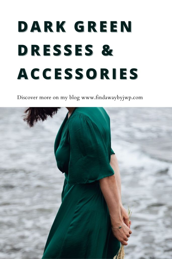 What color shoes and accessories should I wear with a dark green dress? -  Quora