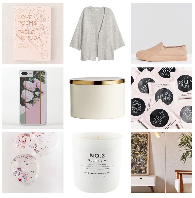 Grey and pink aesthetic moodboard - Find A Way by JWP