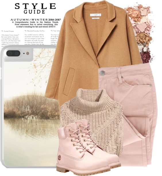 Pink timberland shop outfit ideas