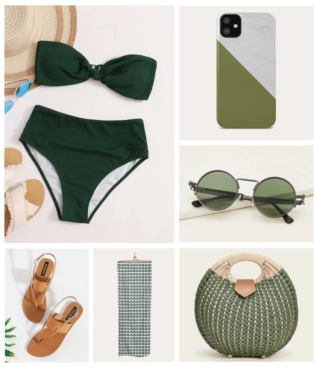 Green bikini and swimsuit ideas - Find A Way by JWP