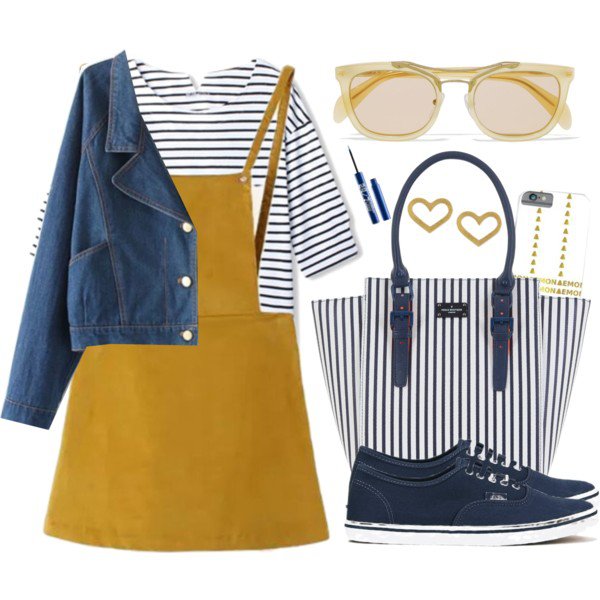 mustard yellow dress outfit ideas