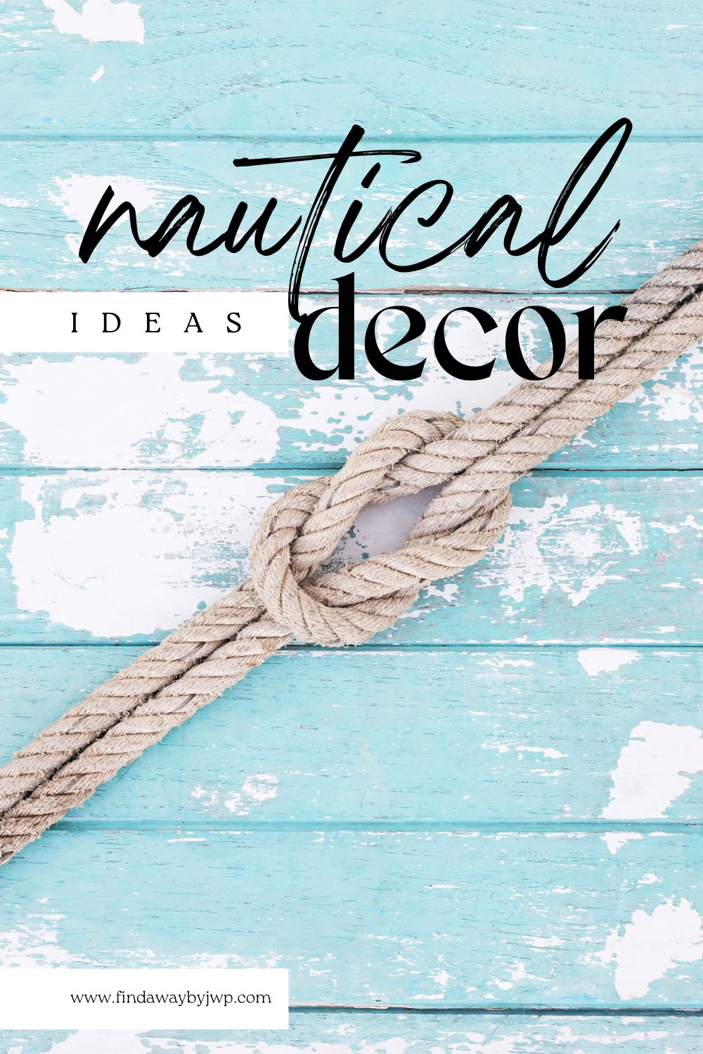 Nautical decor ideas for the living room - Find A Way by JWP