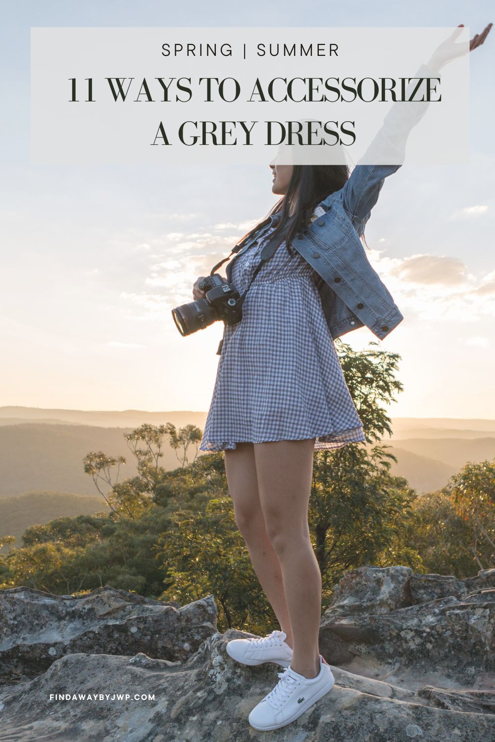 11 Ways to Accessorize a Grey Dress - beach | vacation - FindAWaybyJWP