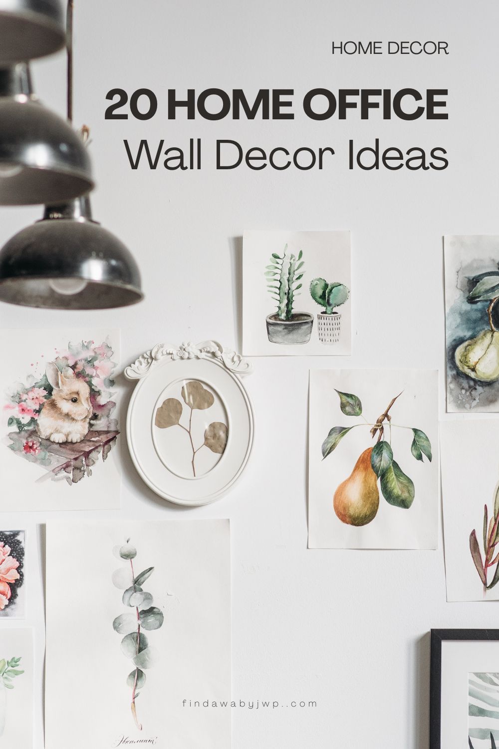 20 Home Office Wall Decor Ideas - Home decor - FindAWaybyJWP